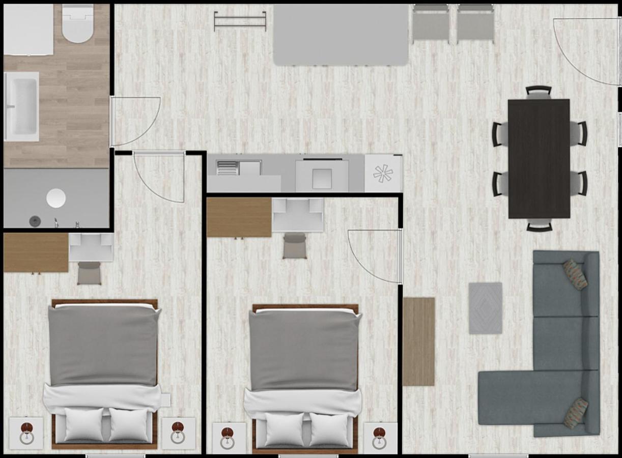 レバルApartament Prowansalskiアパートメント エクステリア 写真
